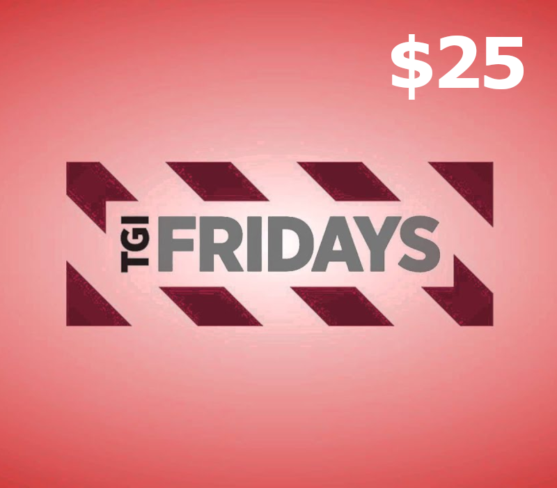 TGI Fridays $25 Gift Card US