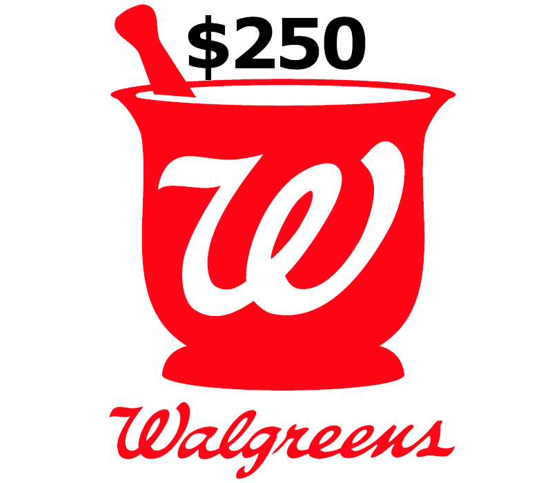 Walgreens $250 Gift Card US