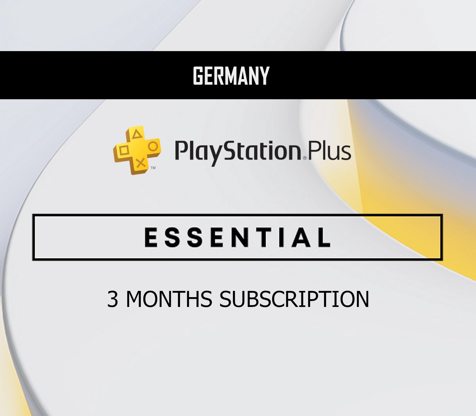 PlayStation Plus Essential 3 Months Subscription DE
