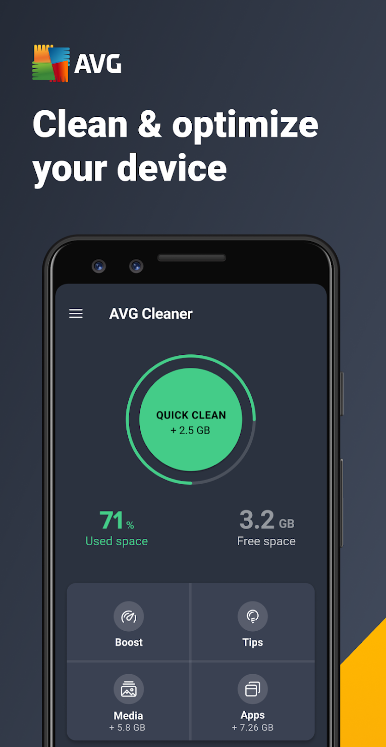 AVG Cleaner Pro for Android Key (1 Year / 1 Device) screenshot 2
