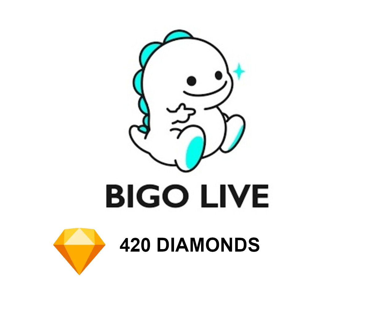 Bigo Live - 400 + 20 Bonus Diamonds CD Key