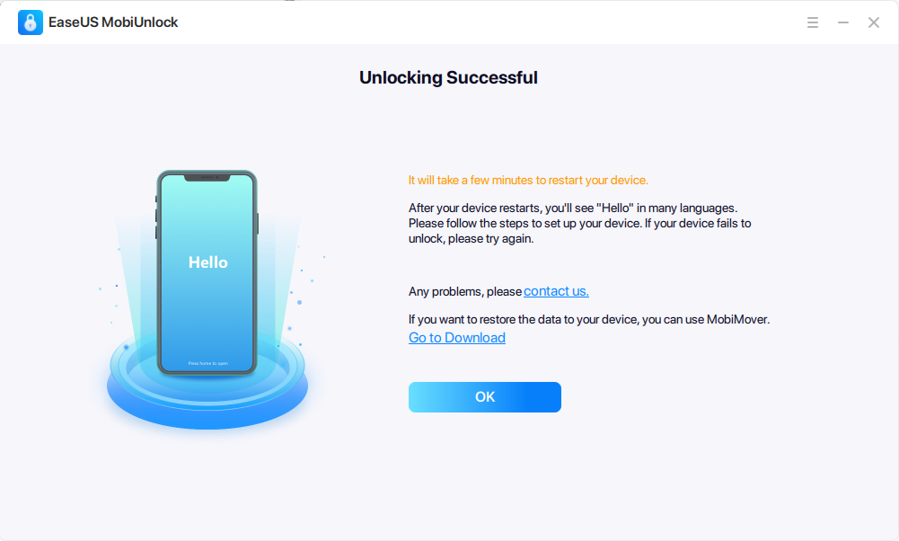 EaseUS MobiUnlock Key screenshot 2
