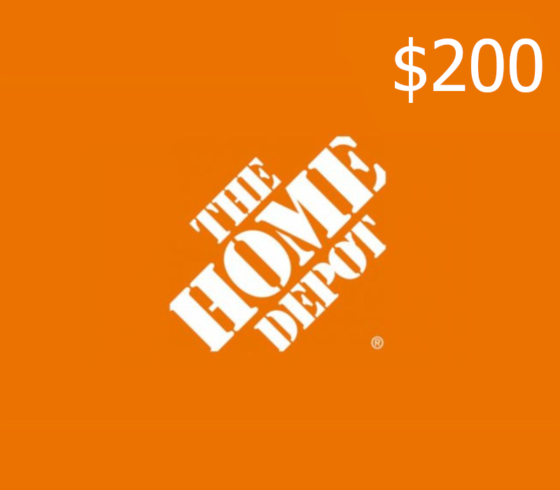 The Home Depot $200 Gift Card US