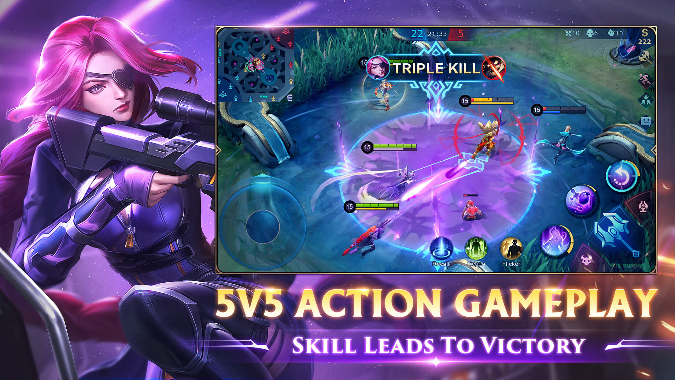 Mobile Legends - 56 Diamonds MENA Key screenshot 3