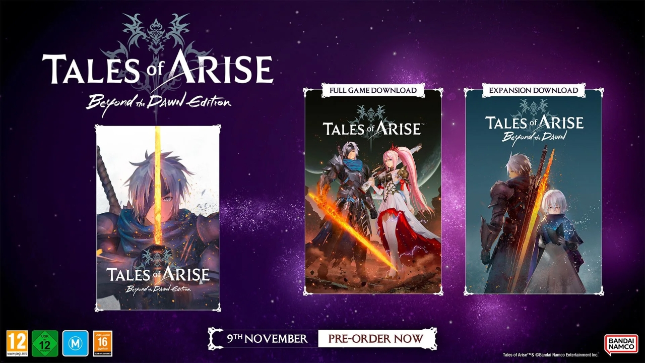 Tales of Arise: Beyond the Dawn Edition EMEA Steam CD Key screenshot 1
