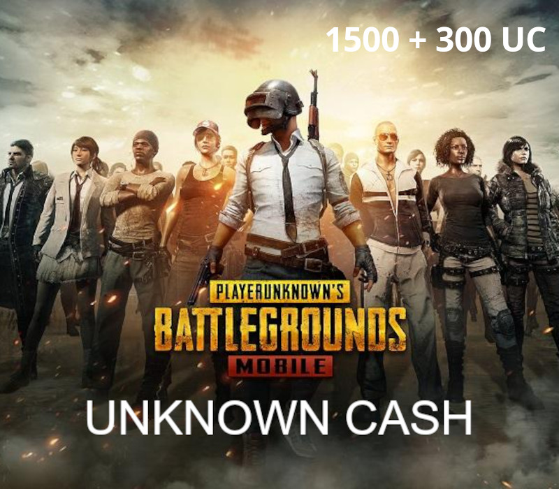 PUBG Mobile - 1500 + 300 UC IN CD Key