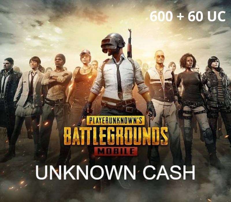 PUBG Mobile - 600 + 60 UC QA CD Key