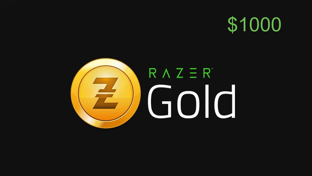 Razer Gold $1000 TW screenshot 1