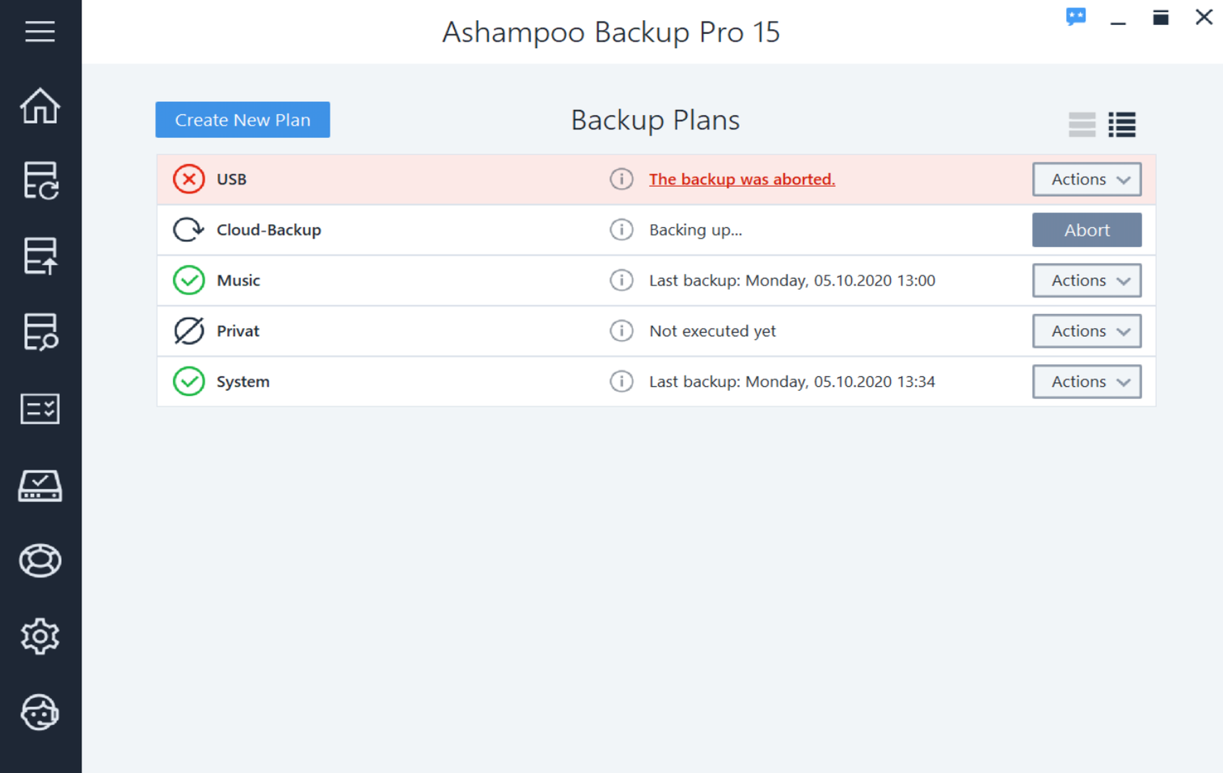 Ashampoo Backup Pro 15 Activation Key screenshot 1