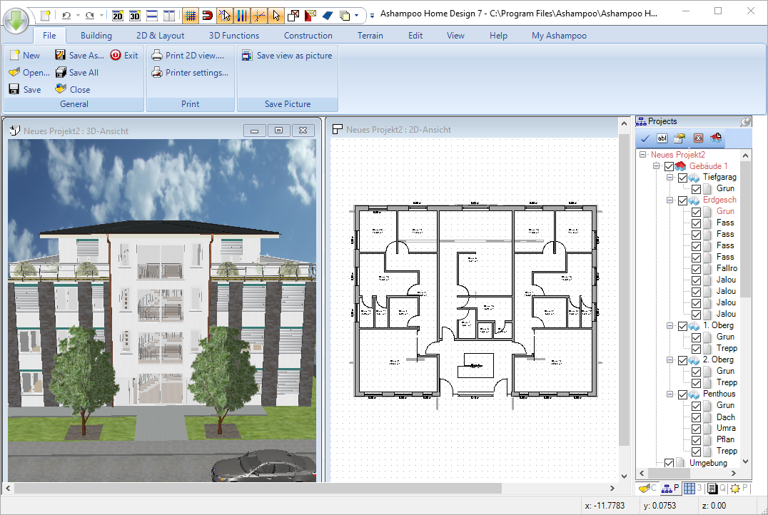 Ashampoo Home Design 7 Activation Key screenshot 2