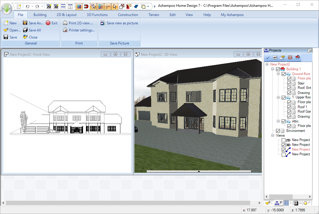 Ashampoo Home Design 7 Activation Key screenshot 3