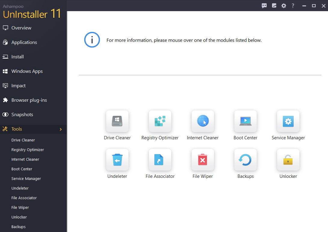 Ashampoo UnInstaller 11 Activation Key (2 PCs) screenshot 5
