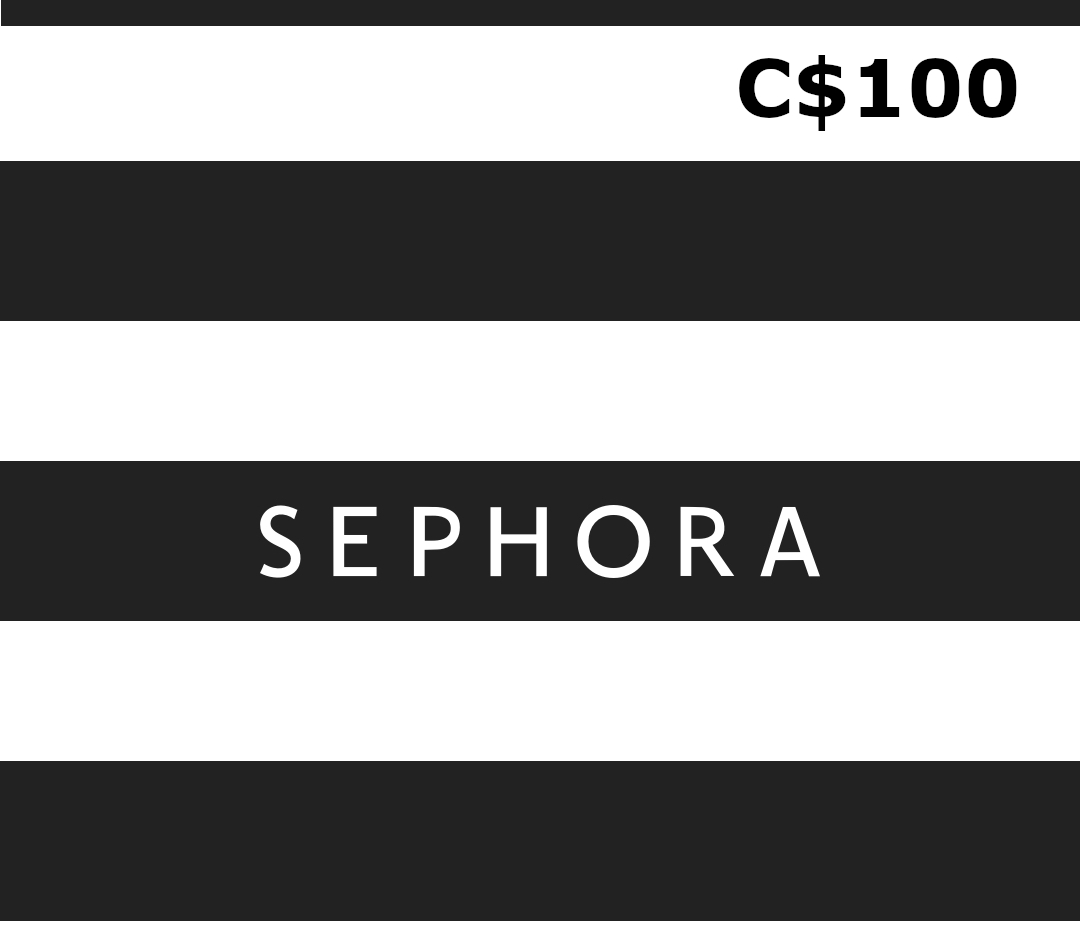 Sephora C$100 Gift Card CA