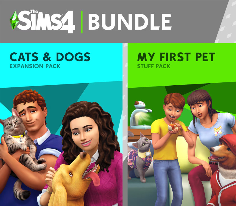 The Sims 4 - Cats & Dogs + My First Pet Stuff DLC EU XBOX One / Xbox Series X|S CD Key