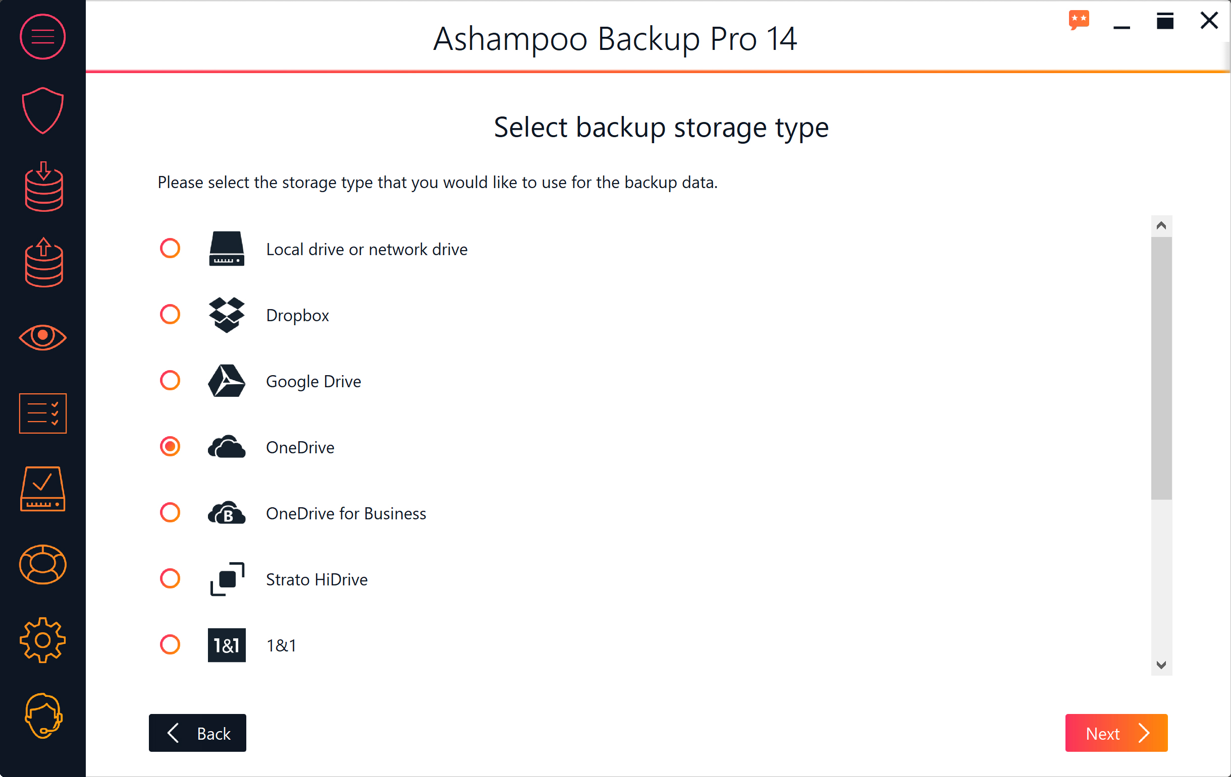 Ashampoo BackUp Pro 14 Activation Key screenshot 1