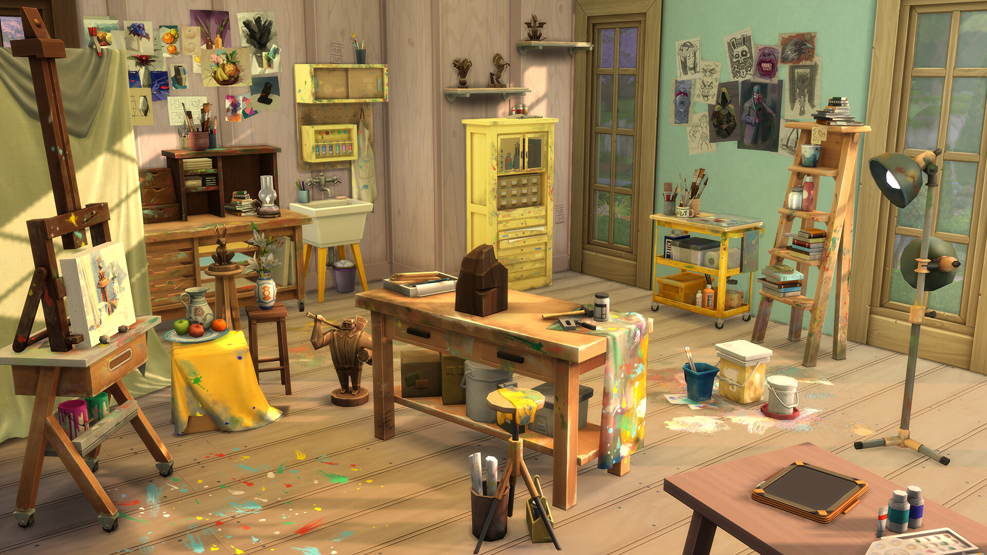 The Sims 4 - Artist Studio Kit DLC EU PC EA App CD Key screenshot 3