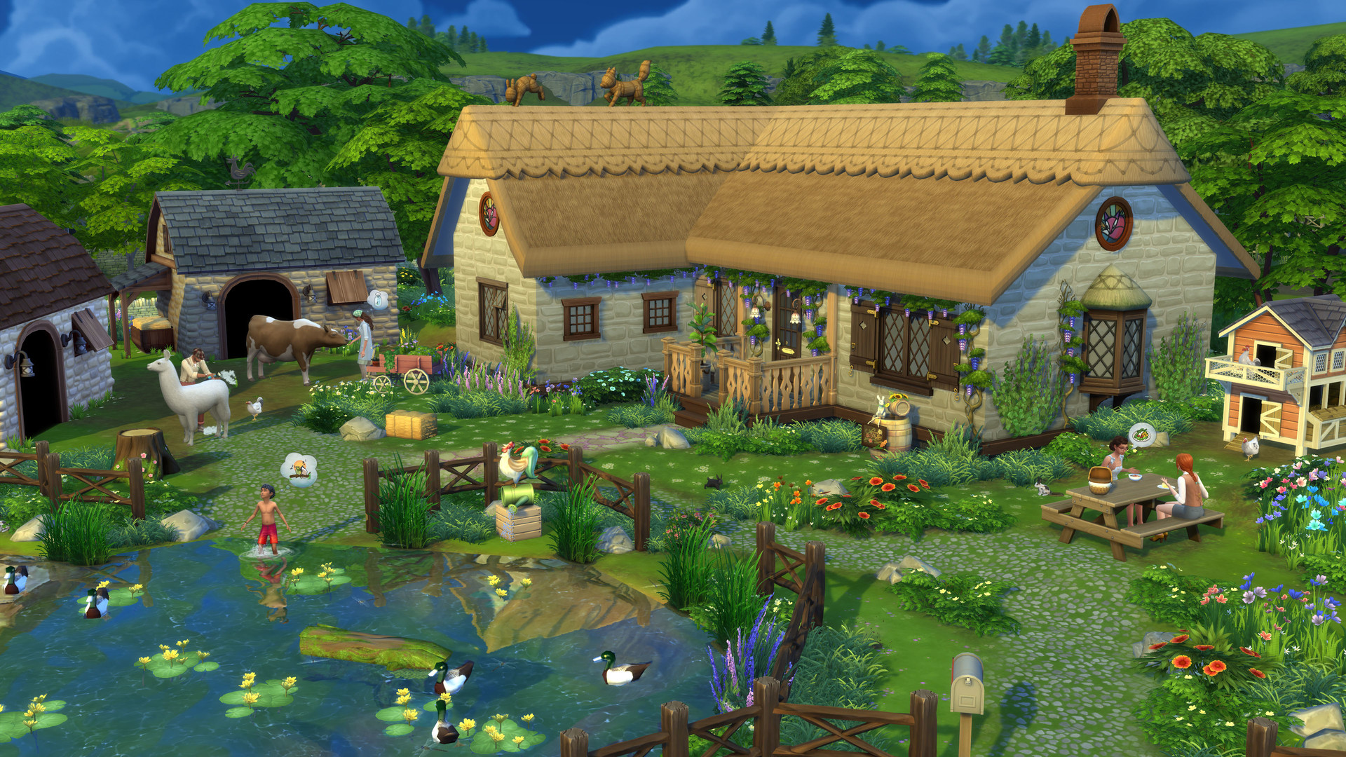 The Sims 4 - Cottage Living DLC EU Xbox One CD Key screenshot 5