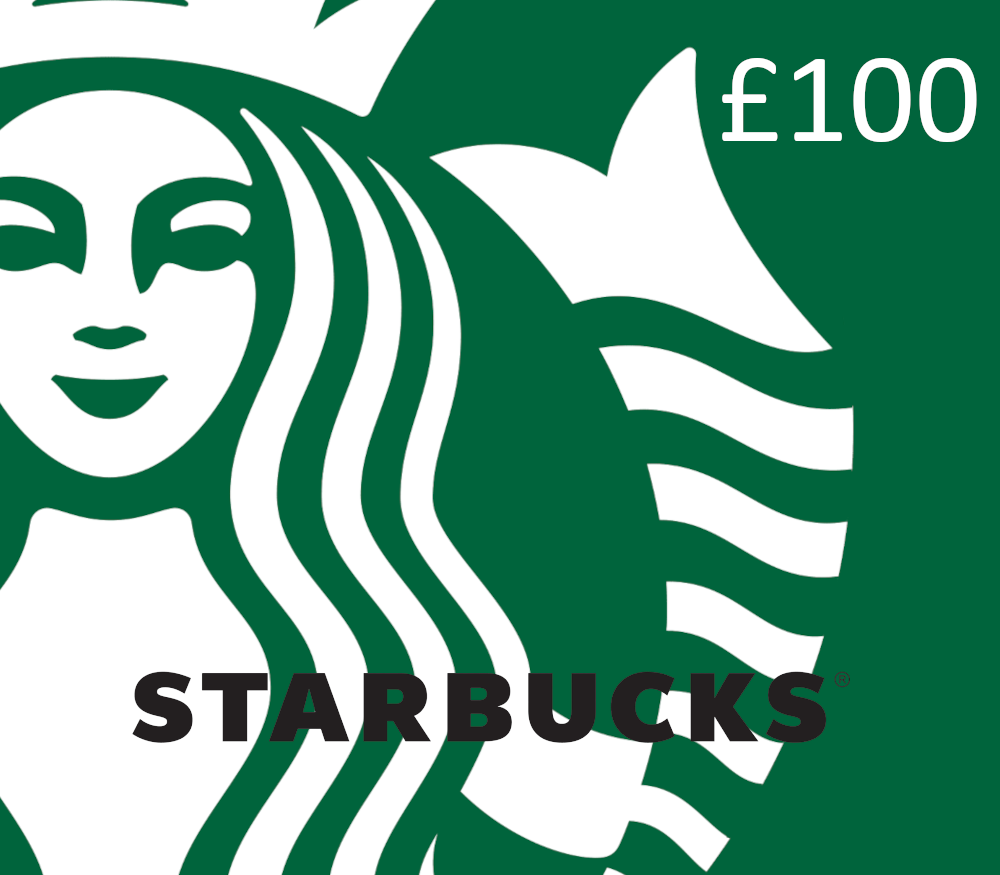 Starbucks GBP 100 Gift Card UK
