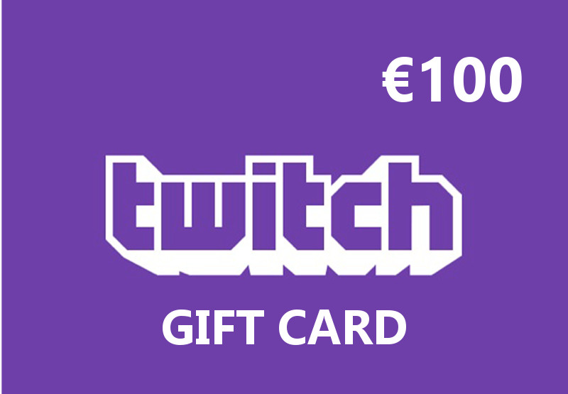 Twitch EUR 100 Gift Card EU screenshot 1