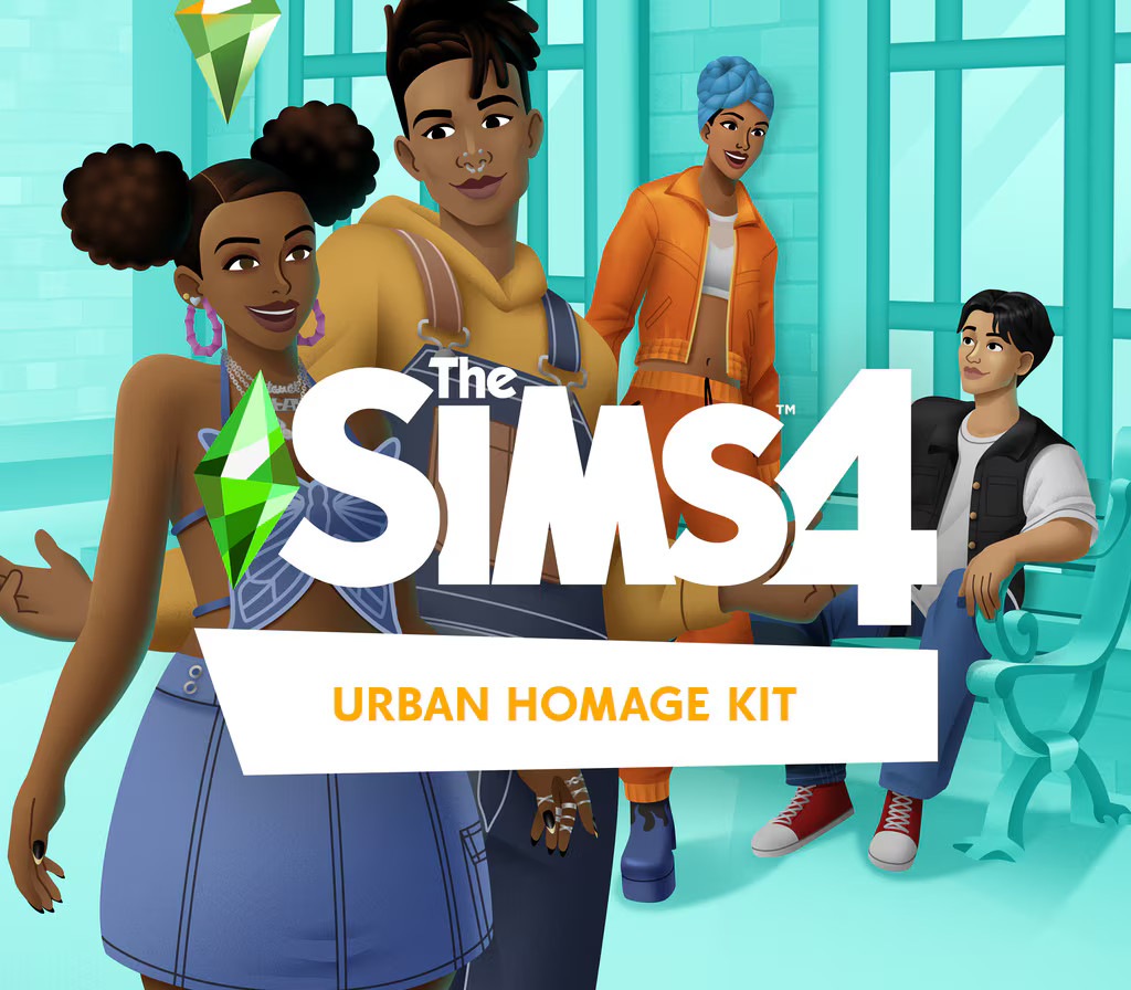 The Sims 4 - Urban Homage Kit DLC EU PC EA App CD Key