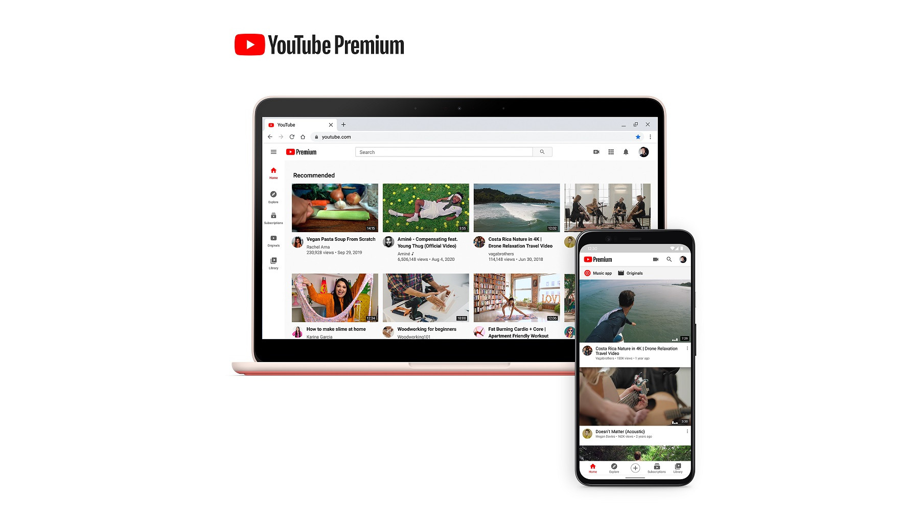 YouTube Premium 3 Months Trial AU/AR/BE/BR/CA/DK/FR/DE/HK/IN/ID/IT/MX/NL/PL/ZA/ES/SE/CH/TR/AE/UK/US Subscription Key (ONLY FOR NEW ACCOUNTS) screenshot 1